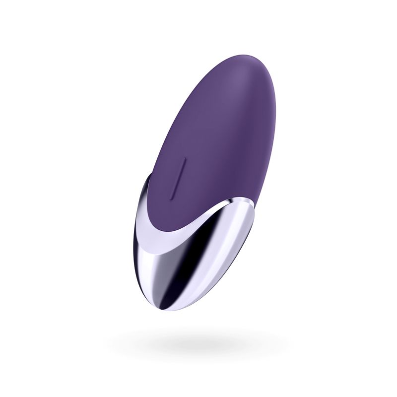 Satisfyer Layon 1 massager in vibrant purple color with sleek body design for precise stimulation.