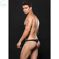 Affordable quality Microfibre Low Rise Zip Thong Black  from Envy by Discreet Intimate Essentials with Discreet Delivery 