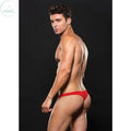 Affordable quality Microfibre Low Rise Zip Thong Red  from Envy by Discreet Intimate Essentials with Discreet Delivery 