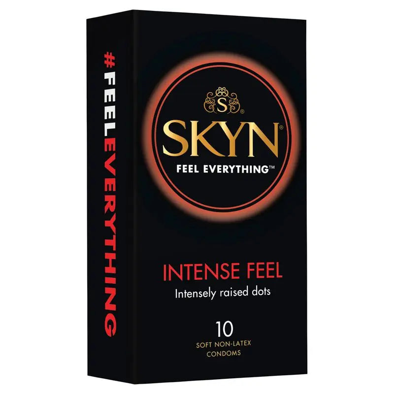 SKYN Intense Feel Condoms 10 Pc LifeStyles Discreet Intimate Essentials.