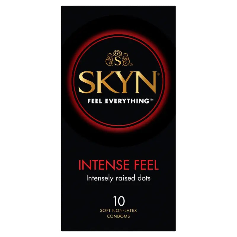 SKYN Intense Feel Condoms 10 Pc LifeStyles Discreet Intimate Essentials.