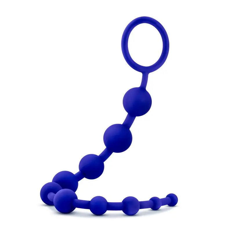 Luxe Silicone 10 Beads Indigo Luxe Discreet Intimate Essentials.
