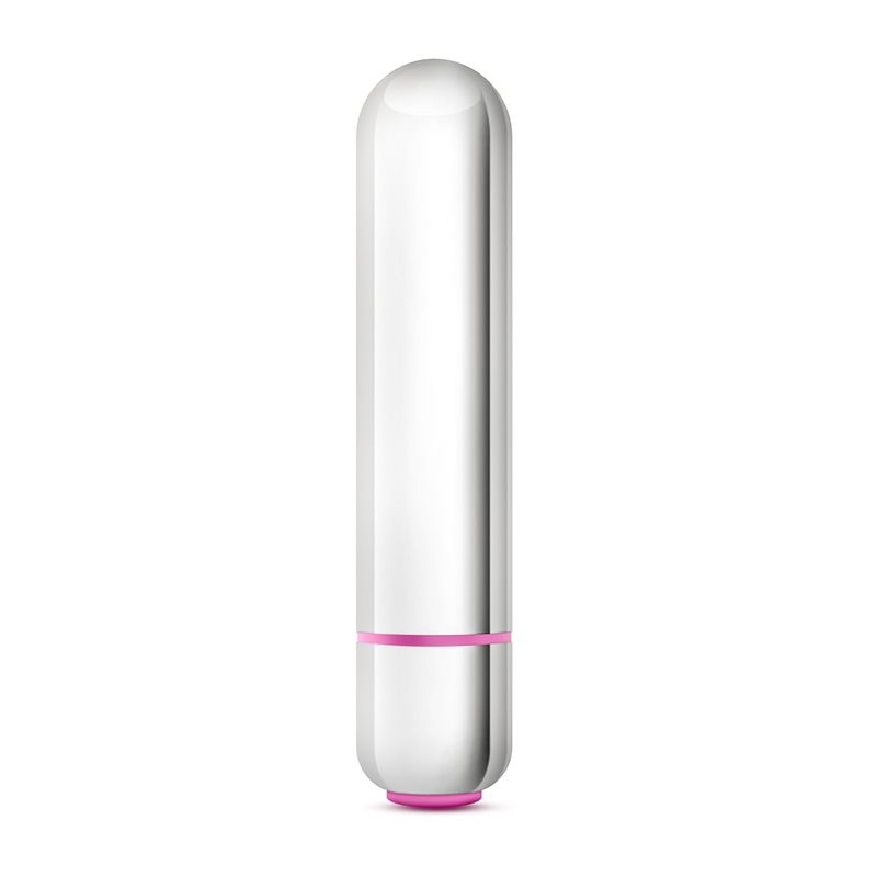 Play with Me Cutey Vibe Plus Silver, a compact first time vibrator for couples and beginner users, body safe and easy to clean.