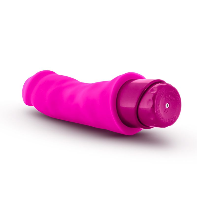 Luxe Marco Pink, a girthy vibrating toy with multi-speed vibrations, body safe silicone, perfect for G spot play.