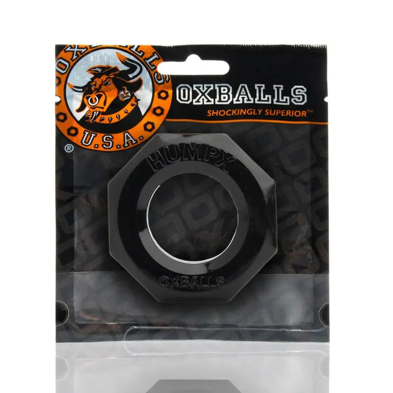 Humpx Cockring Black OxBalls Discreet Intimate Essentials.