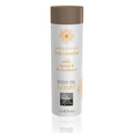 Shiatsu Luxury Body Oil Edible Apricot and Sea Buckthorn, an enticing edible massage oil.