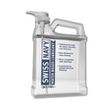 Swiss Navy Water Based Lubricant 1gal/3.8L with pump for easy use and exceptional glide.