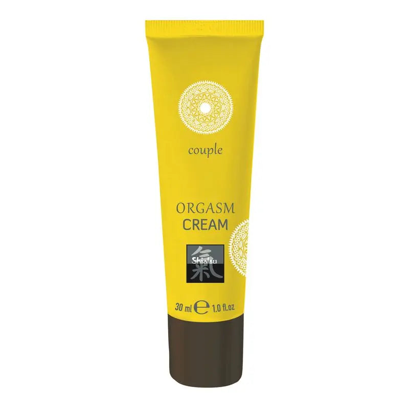Shiatsu Orgasm Couple Cream 30ml Shiatsu Discreet Intimate Essentials.