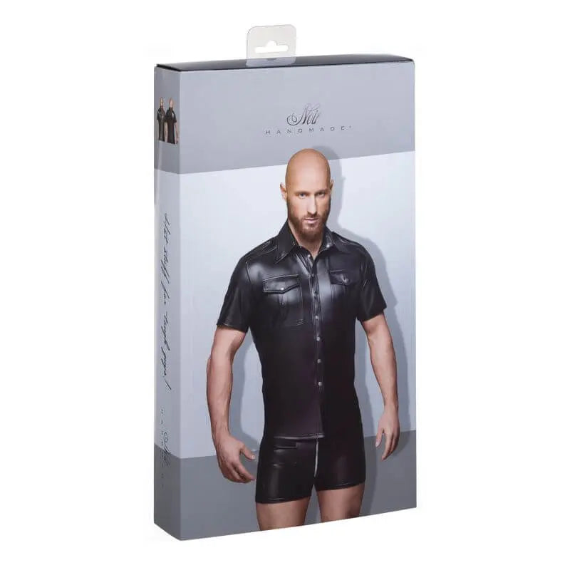 Affordable quality Sexy And Elegant Shirt With Front Pockets  from Noir by Discreet Intimate Essentials with Discreet Delivery 