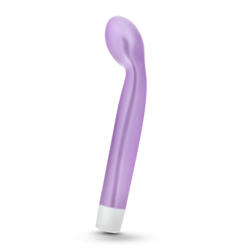 Noje G Slim rechargeable Wisteria, a rechargeable G spot vibrator with a curved design for targeted pleasure.
