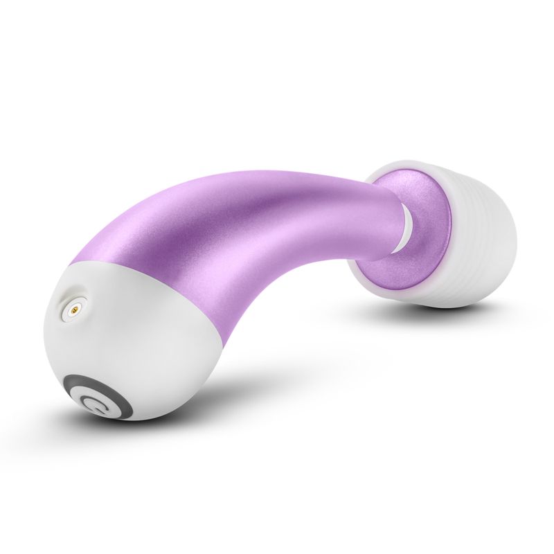 Noje W3 Wisteria small waterproof pleasure wand in elegant design, compact and perfect for bath and shower play.