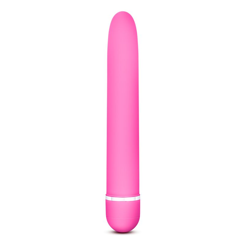 Rose Luxuriate Pink vibrator with a sleek satin finish, perfect as intimate essentials for her.