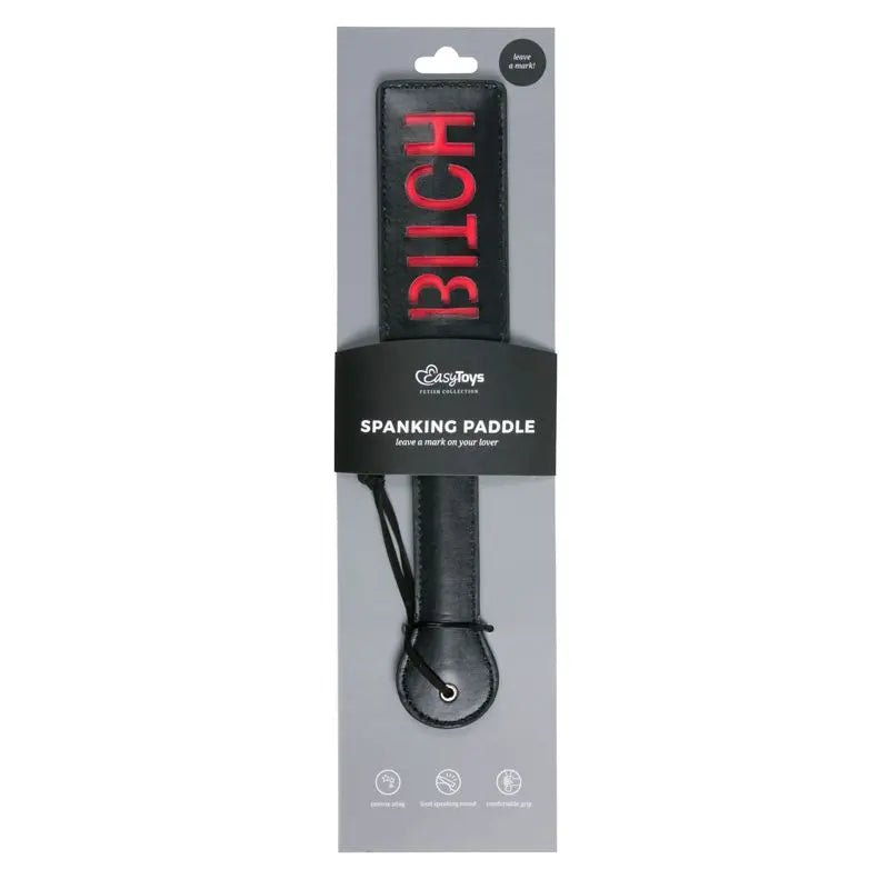 Paddle Bitch Black Fetish Collection Discreet Intimate Essentials.