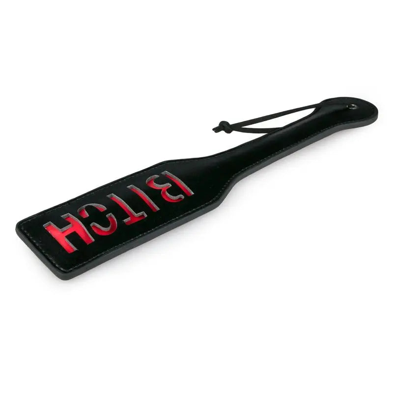 Paddle Bitch Black Fetish Collection Discreet Intimate Essentials.