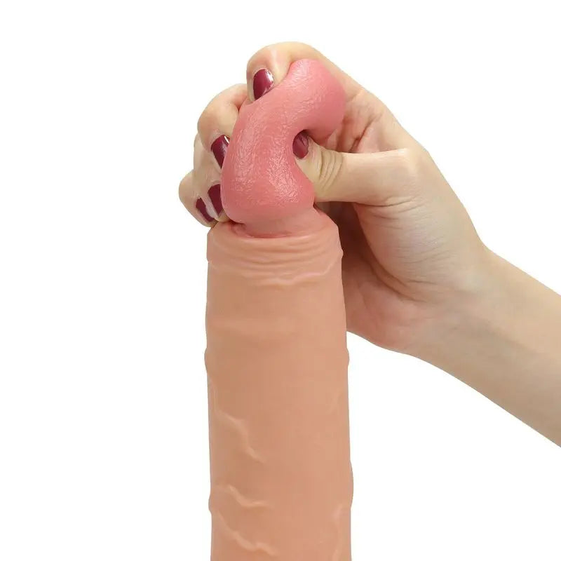 Rodeo Hollow Strap On Set 8.5in Lovetoy Discreet Intimate Essentials.