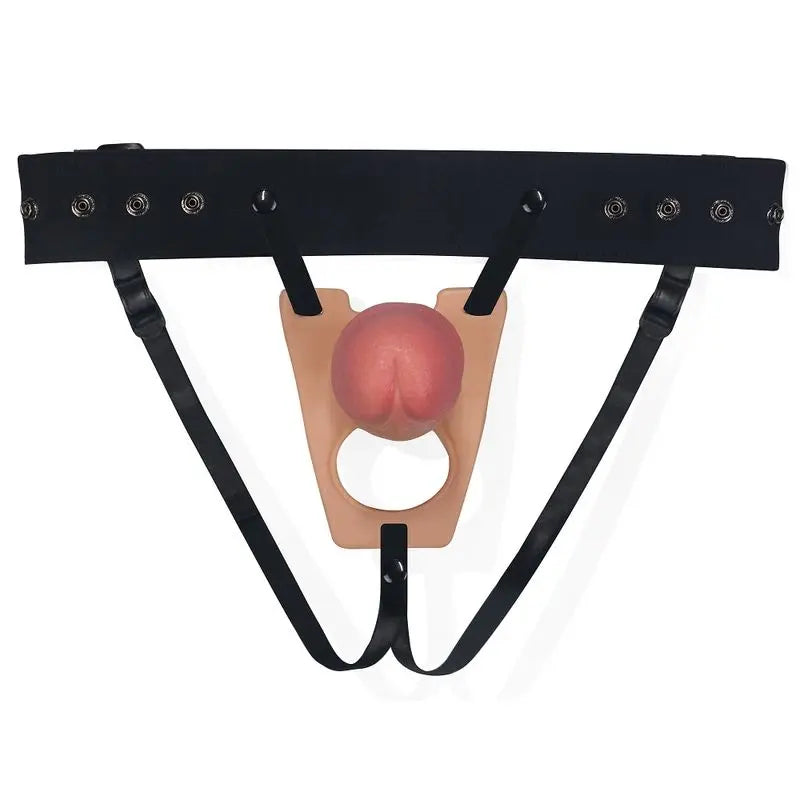 Rodeo Hollow Strap On Set 8.5in Lovetoy Discreet Intimate Essentials.