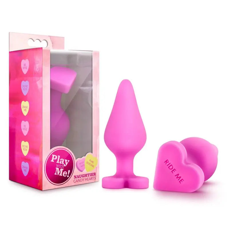 Naughtier Candy Heart Ride Me Play With Me Discreet Intimate Essentials.