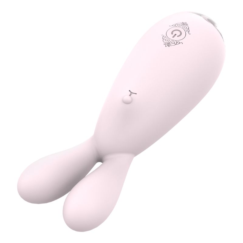 Reba Massager Orchid featuring dual vibrating massager with flexible heads and multiple vibration speeds.