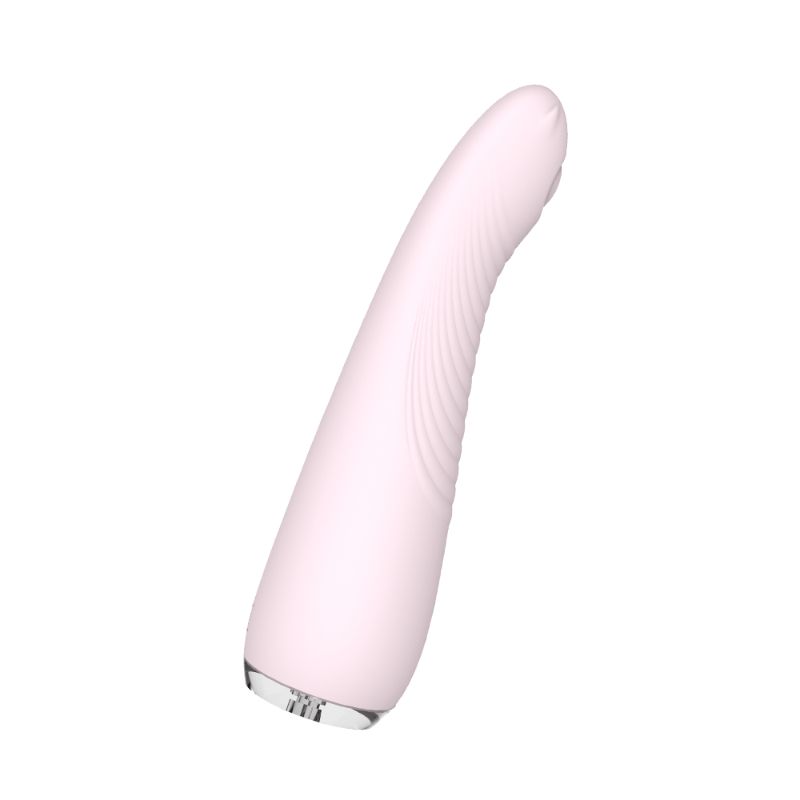 Balle Massager Orchid in pink, made of medical grade silicone, waterproof USB rechargeable massager.