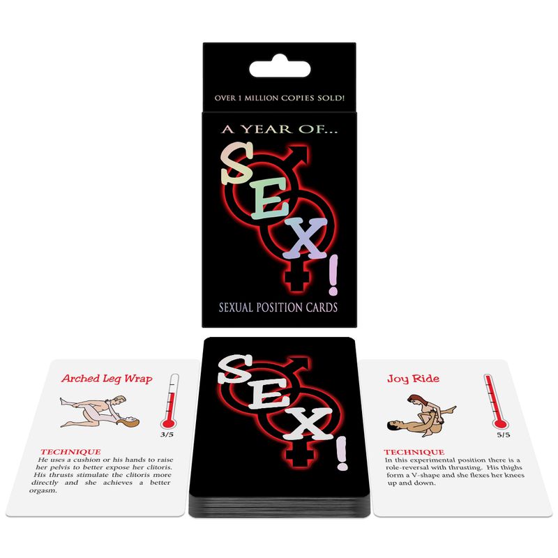 Affordable quality Sex! Card Game - A Year of Sex!  from Kheper Games by Discreet Intimate Essentials with Discreet Delivery 