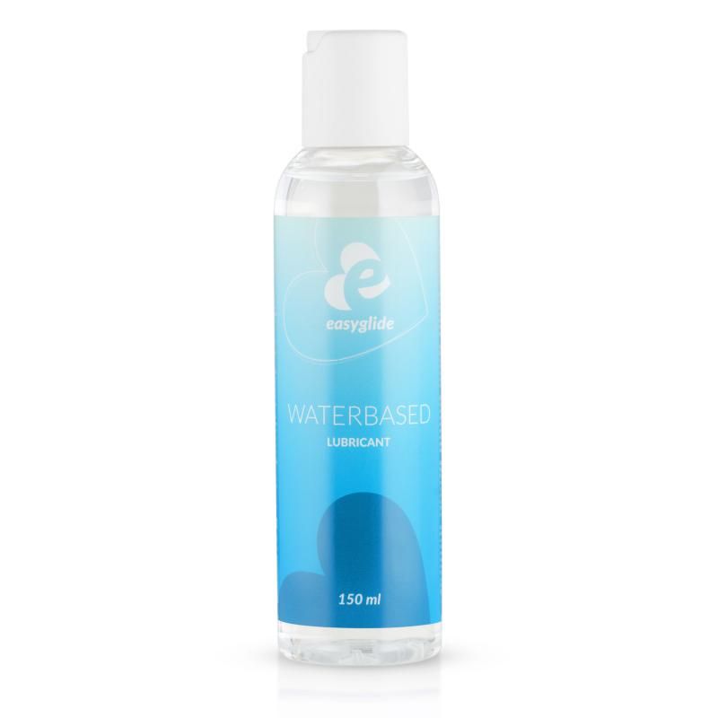 EasyGlide Water Based Lubricant 150ml bottle for intimate essentials, non-fat and skin-friendly. Perfect for intimate moments.