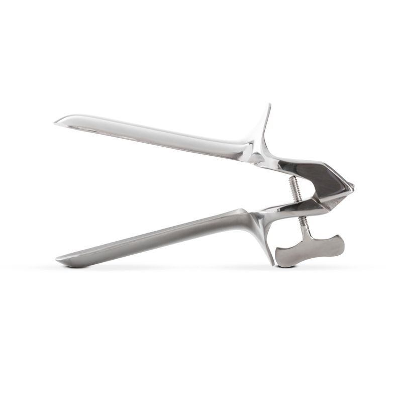 Collins Vaginal Speculum made of stainless steel vaginal speculum with adjustable wing nut for enhanced use.