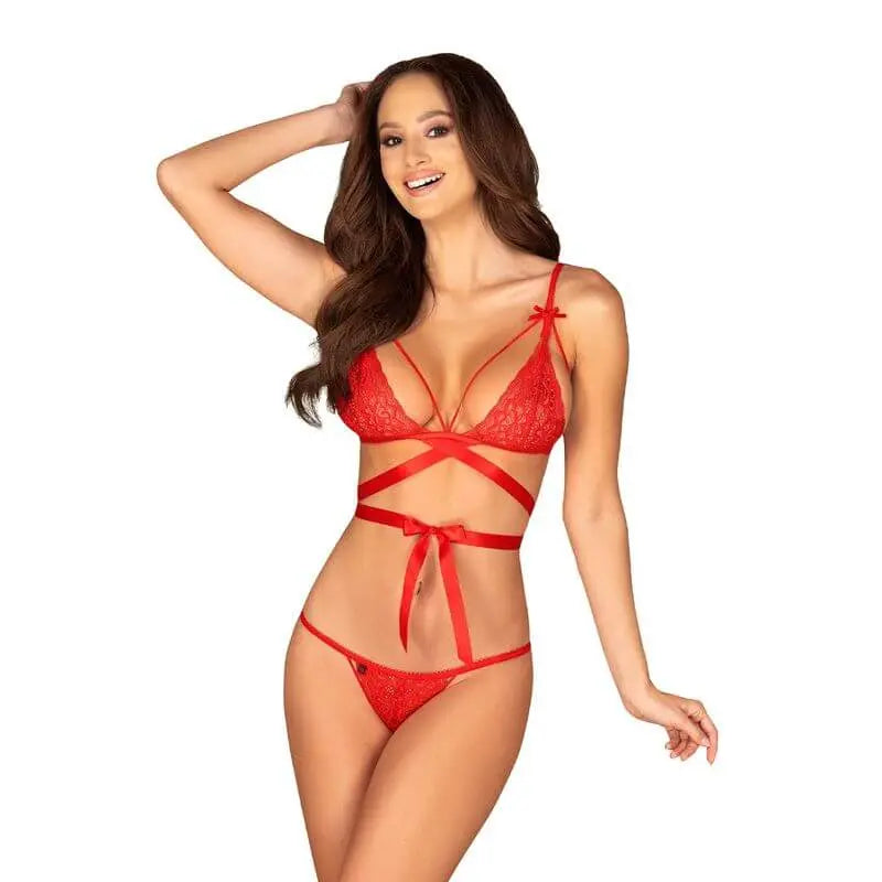 Lovlea Set Red Obsessive Discreet Intimate Essentials.