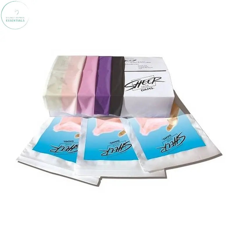 Affordable quality Sheer Dams 100 Pc Mixed Box Colours Flavours  from Four Seasons by Discreet Intimate Essentials with Discreet Delivery 