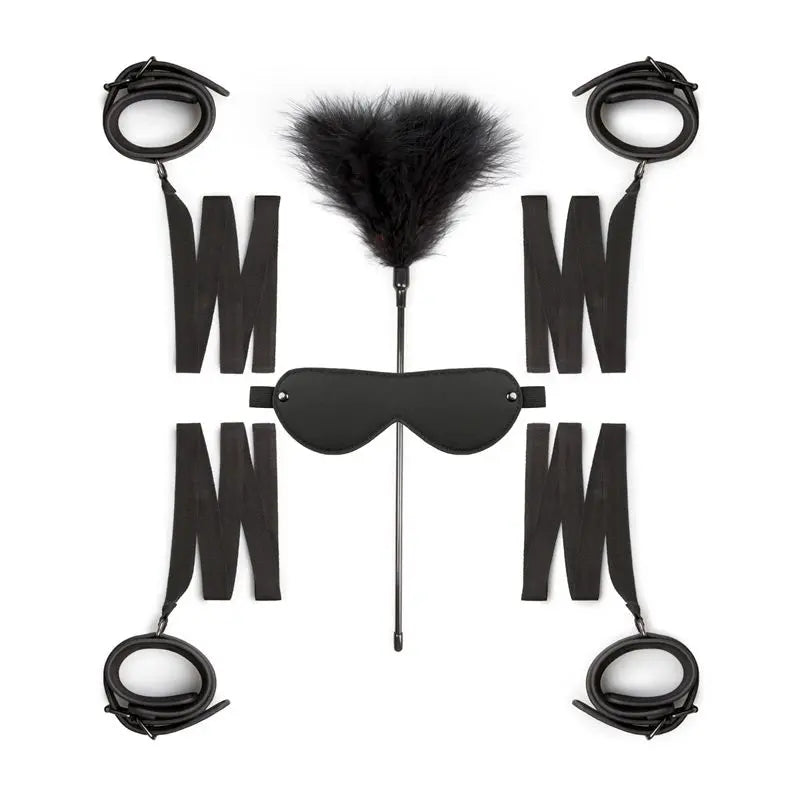 Beginners Bondage Fantasy Kit Fetish Collection Discreet Intimate Essentials.