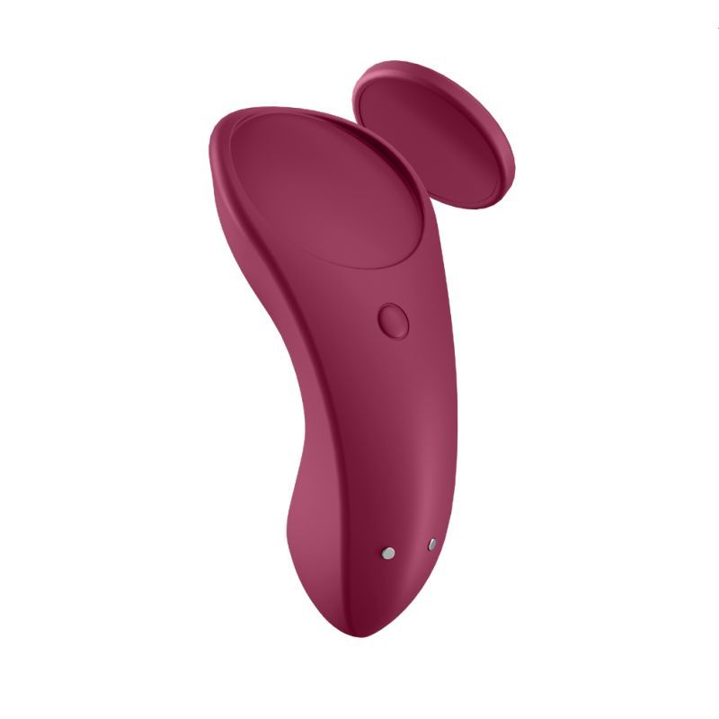 Satisfyer Sexy Secret panty vibe, an app controlled panty vibrator in a sleek design.