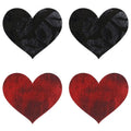 Stolen Kisses Hearts Pasties Peekaboo Pasties Discreet Intimate Essentials.