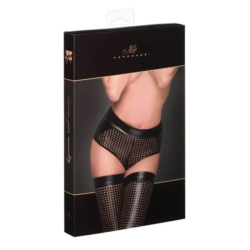 Ladies Lasercut Short Noir Discreet Intimate Essentials.