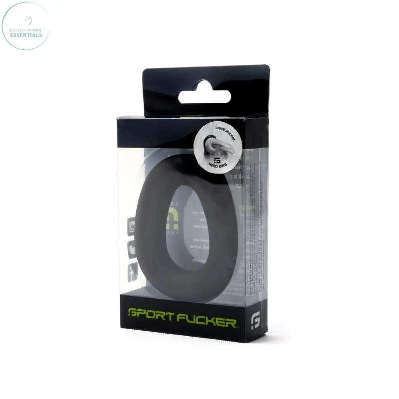 Affordable quality Hero Ring Black  from Sport Fucker by Discreet Intimate Essentials with Discreet Delivery 