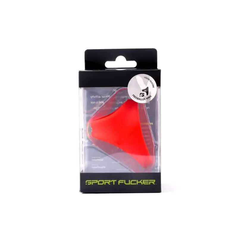 Affordable quality Freeballer Ring Red  from Sport Fucker by Discreet Intimate Essentials with Discreet Delivery 