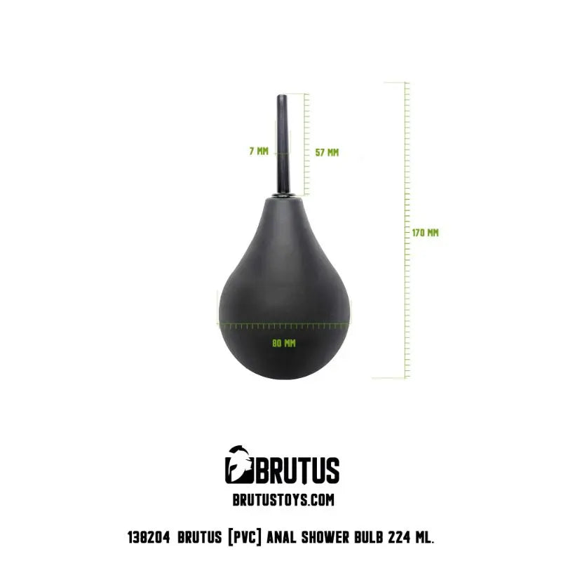 Shower Bulb 224ml Brutus Discreet Intimate Essentials.
