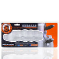 Invader Cocksheath Cool Ice, an open-ended cocksheath made of PLUS+SILICONE for maximum stimulation.