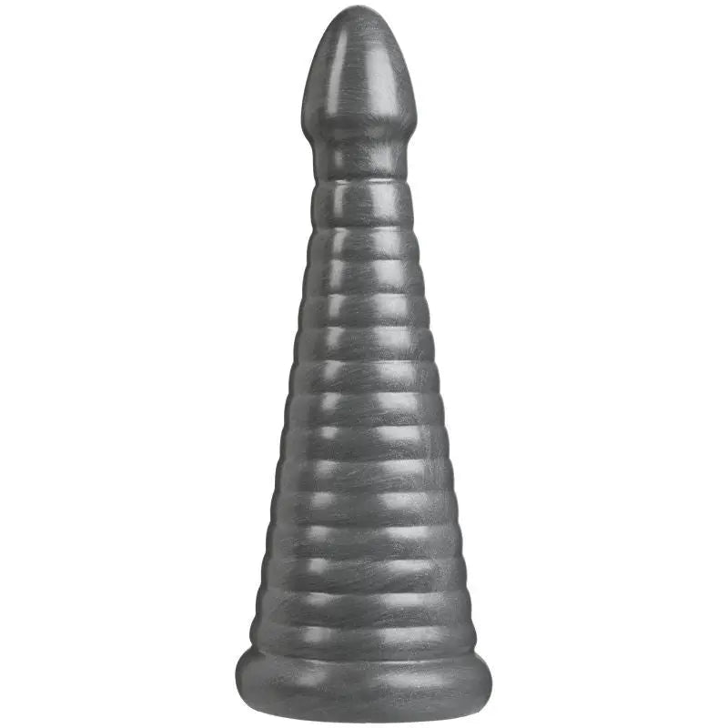 Rockeye 11in Anal Dildo Gun Metal American Bombshell Discreet Intimate Essentials.
