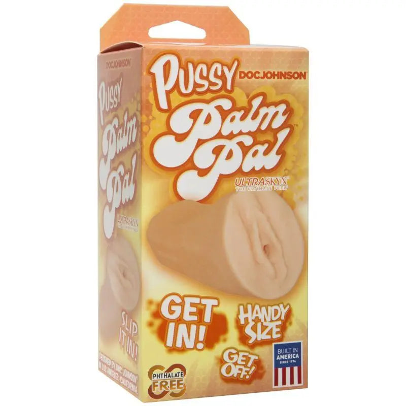 Affordable quality Palm Pal Ultraskyn Pussy White  from Doc Johnson by Discreet Intimate Essentials with Discreet Delivery 