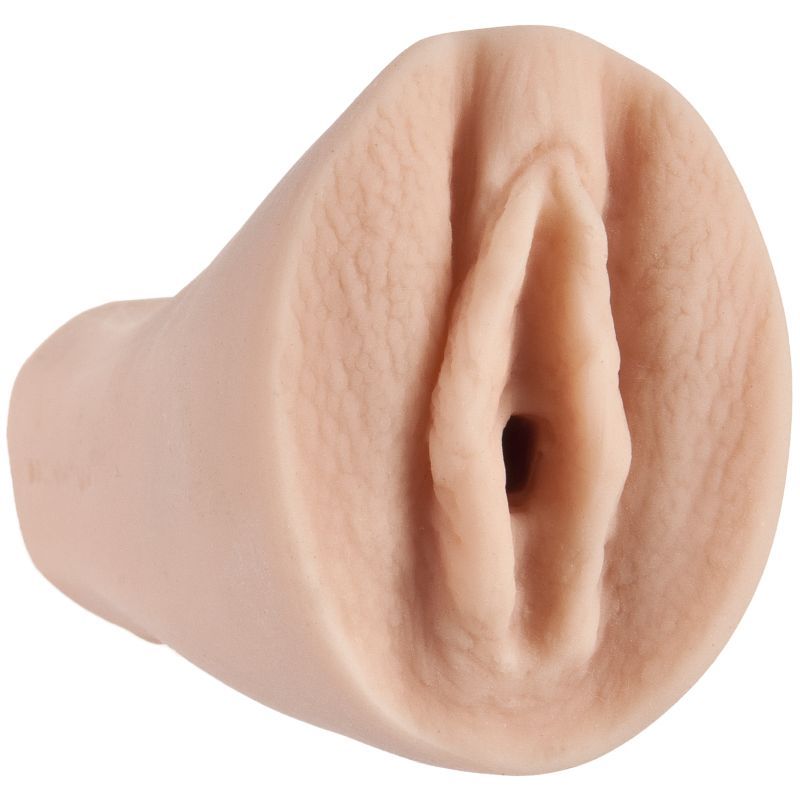 realistic virgin sex toy - Palm Pal Ultraskyn Virgin Pussy White, featuring a lifelike design and realistic hymen.