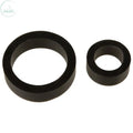 Affordable quality Silicone Cock Rings Double Pk Black  from TitanMen by Discreet Intimate Essentials with Discreet Delivery 