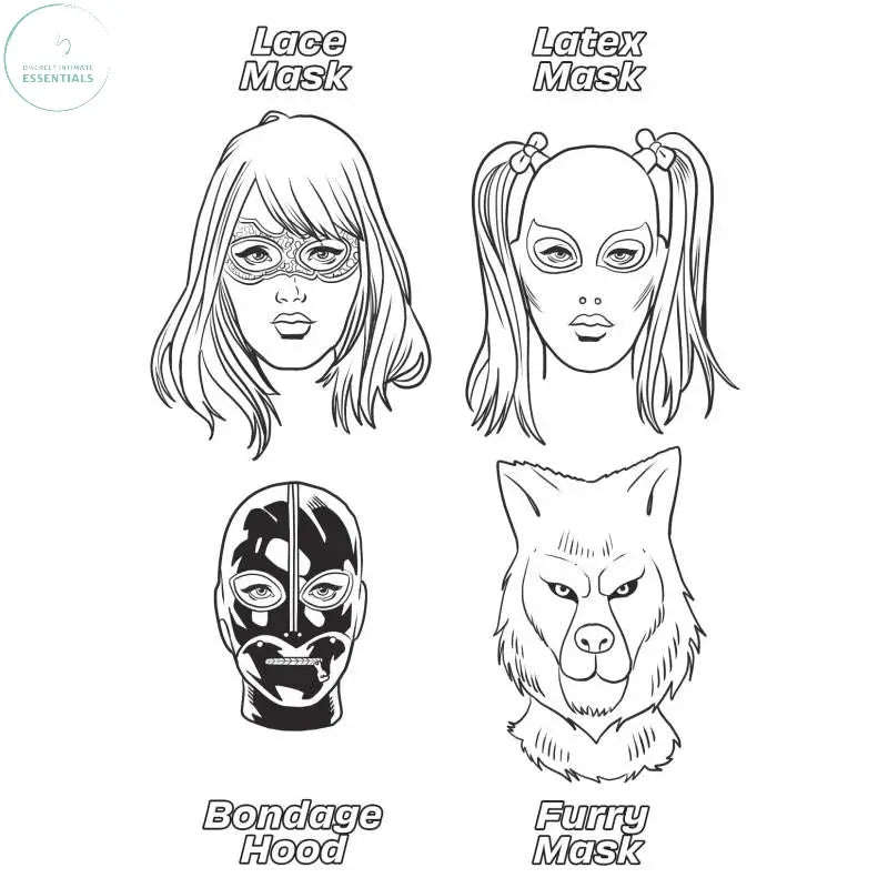 Affordable quality Fetishes Are Fun Colouring Book  from Wood Rocket by Discreet Intimate Essentials with Discreet Delivery 