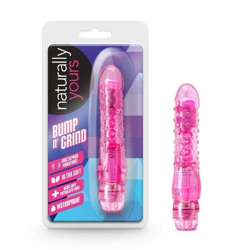 Naturally Yours Bump n Grind Pink Naturally Yours Discreet Intimate Essentials.