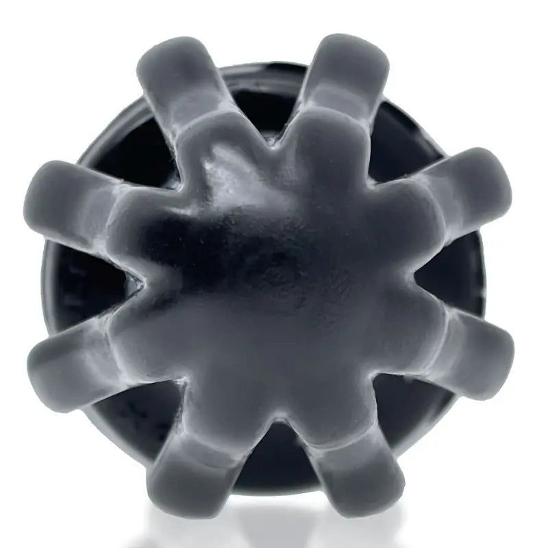 Airhole-1 Finned Buttplug Black OxBalls Discreet Intimate Essentials.