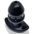 Drain O Flow Thru Buttplug Black OxBalls Discreet Intimate Essentials.