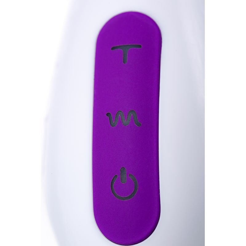 JOS Taty Pulsating Rabbit Vibrator control panel showing three function modes and power button, ideal intimate essentials for her.