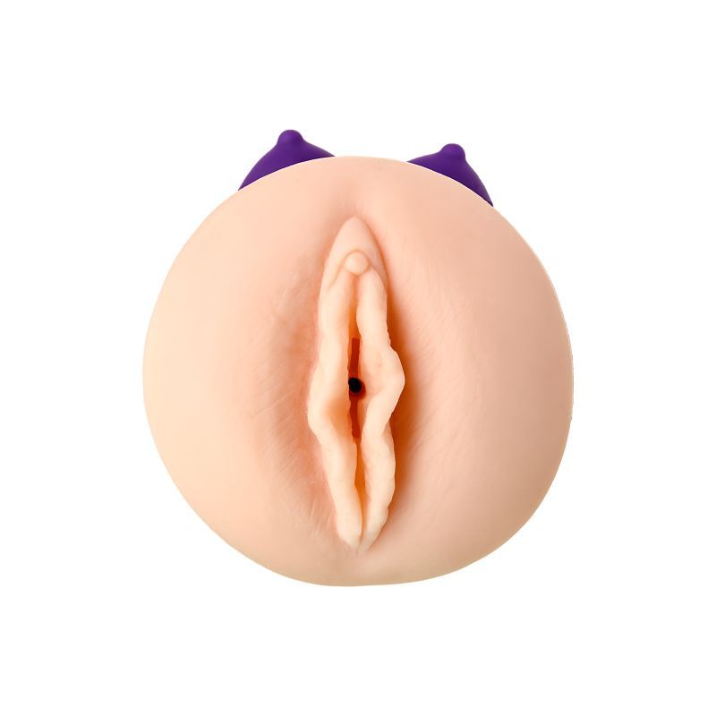 JOS Yara masturbator in violet color with realistic design and measurements 18cm x 8.5cm.