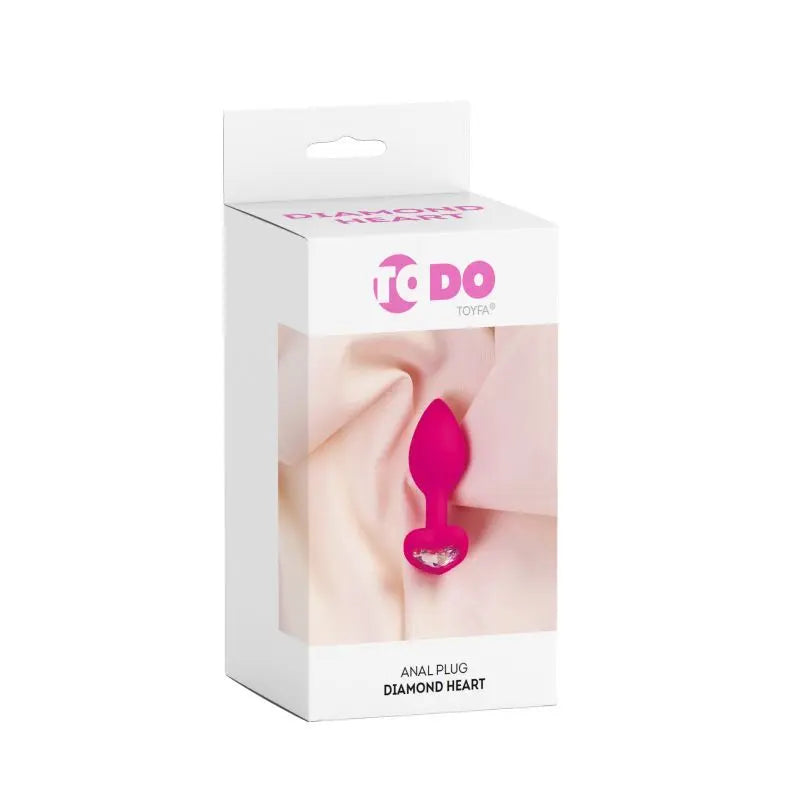 ToDo Diamond Heart Anal Plug ToDo Discreet Intimate Essentials.