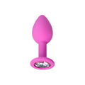 ToDo Brilliant Anal Plug in pink silicone, a beginner anal plug suitable for all experience levels.
