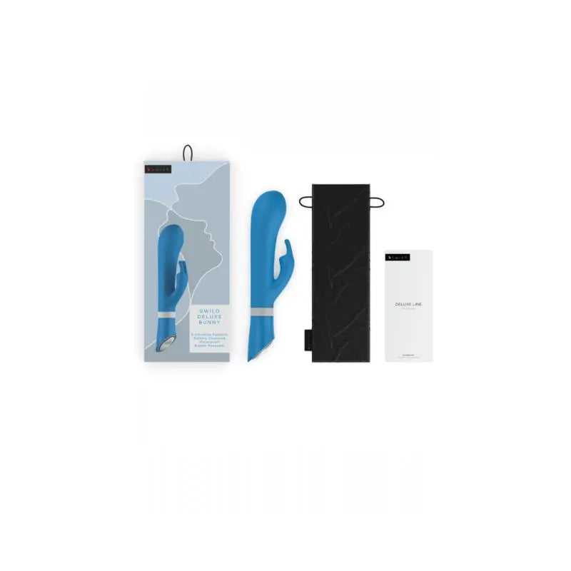 Bwild Deluxe Bunny Blue Lagoon Bswish Discreet Intimate Essentials.