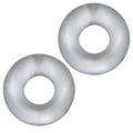 Stiffy 2 Pc Bulge Cockrings by HunkyJunk Ice Clear Ice Hunkyjunk Discreet Intimate Essentials.